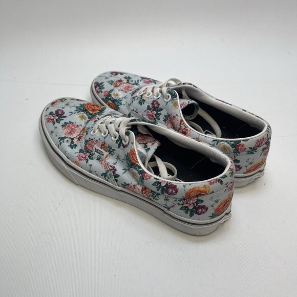 Vans Era Garden Floral Retro Flowers wallpaper AOP Skate Low Top Wom Sz 7.5 US - Picture 3 of 10